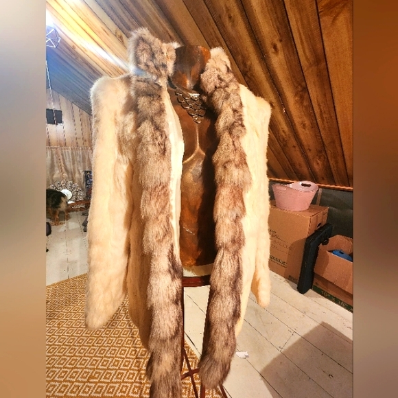 Split End Ltd. | Jackets & Coats | Vintage French Rabbit Fur | Poshmark